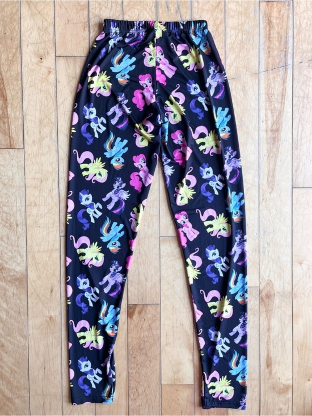 My Little Pony Print Elastic Waist Leggings Size Small/Medium